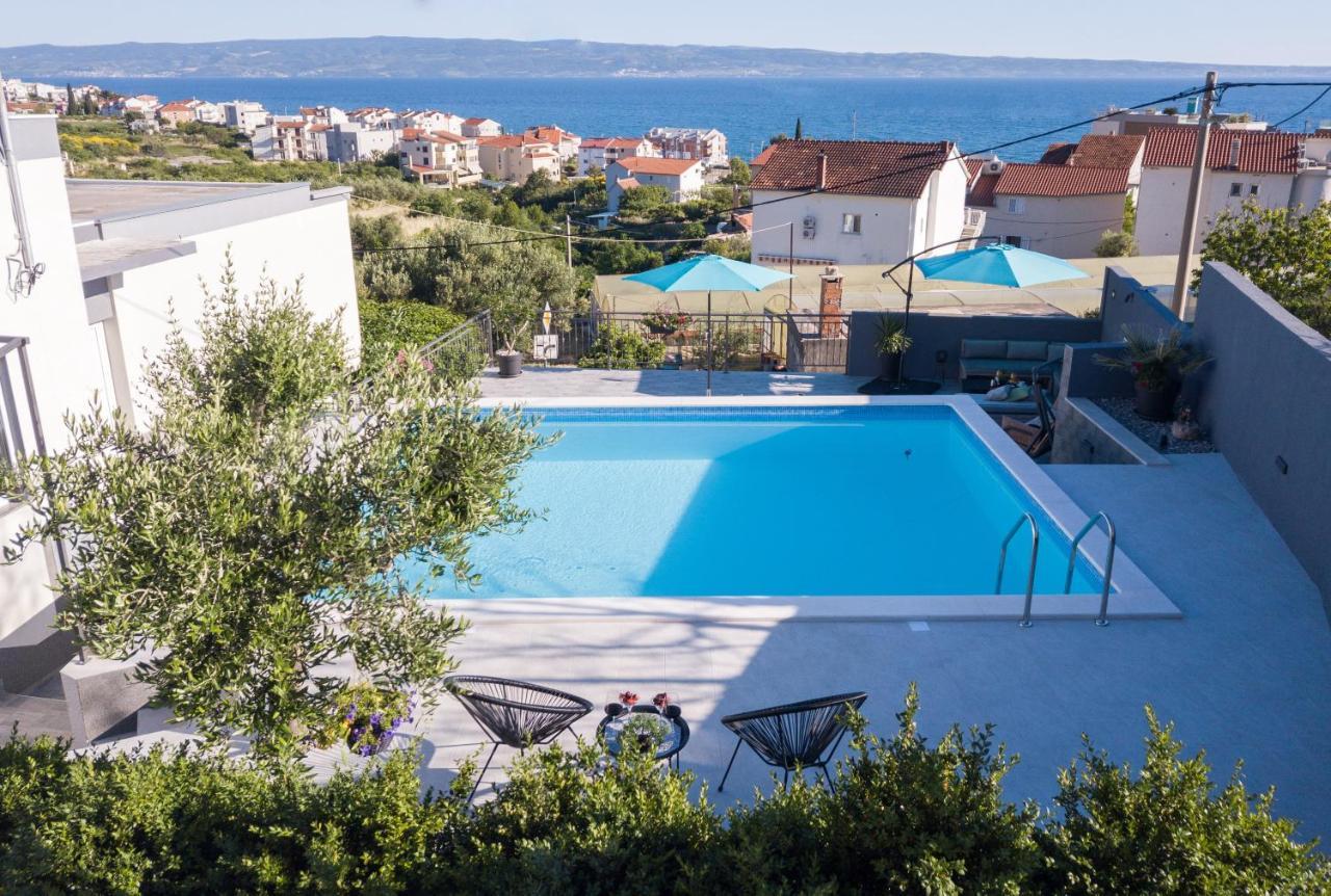 פודסטראנה Apartments Lidija - Sea View Apartment With Exclusive Right Of Using Hot Tub Or Split Level Apartment With Exclusive Right Of Using Pool מראה חיצוני תמונה