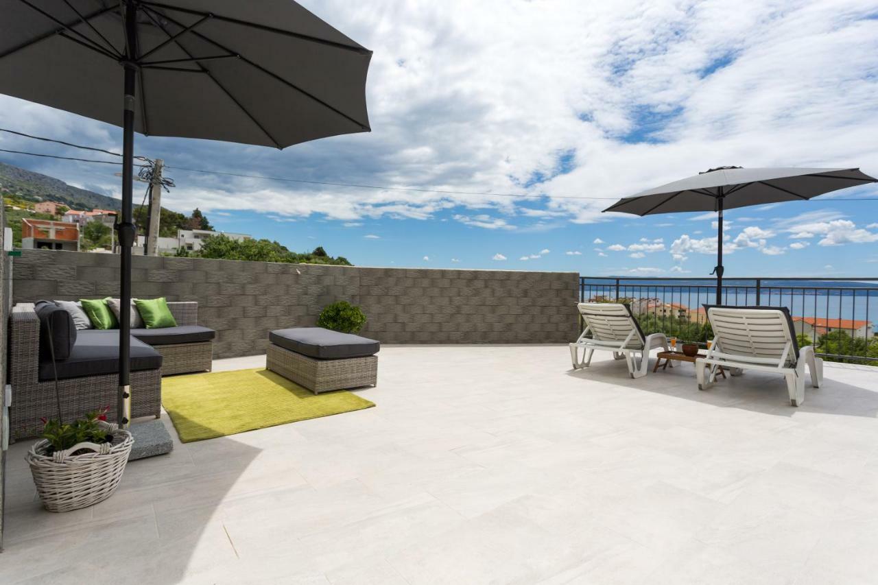 פודסטראנה Apartments Lidija - Sea View Apartment With Exclusive Right Of Using Hot Tub Or Split Level Apartment With Exclusive Right Of Using Pool מראה חיצוני תמונה